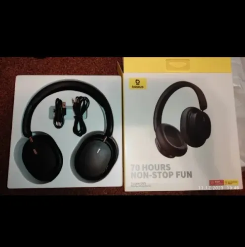 Baseus Bowie D05 Headphone Bluetooth 5.3 70h Bateria Novo Original