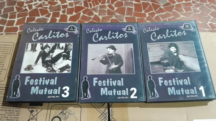 3 DVDs Raros - Charles Chaplin - Carlitos
