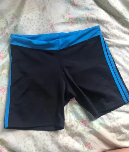 Short de malhar preto