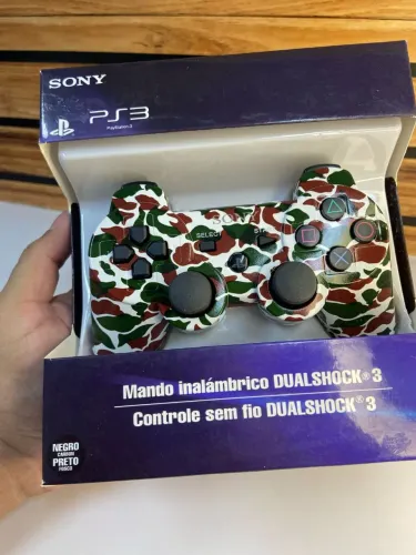 Controle DualShock 3 Camuflado para PS3