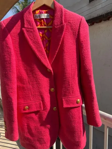 Blazer Rosa Zara