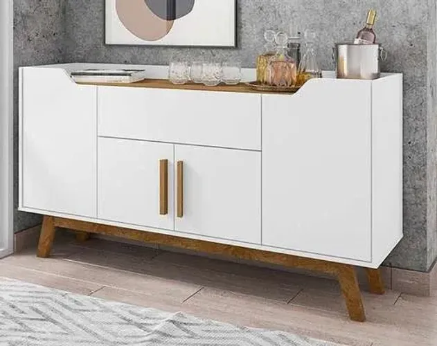Aparador e Buffet 3 portas e 1 gaveta future