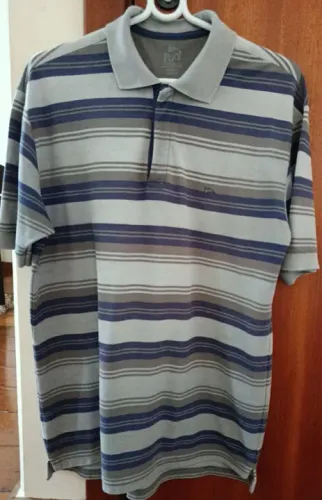 Camisa Polo SemiNova Listrada Masculina G