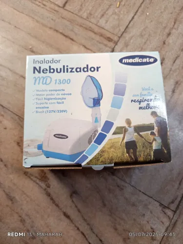 Nebulizador MD 1300 Medicate novo