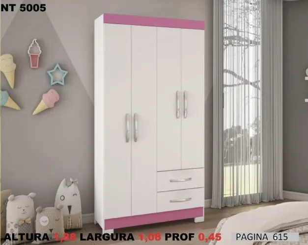 Guarda roupa solteiro flex 