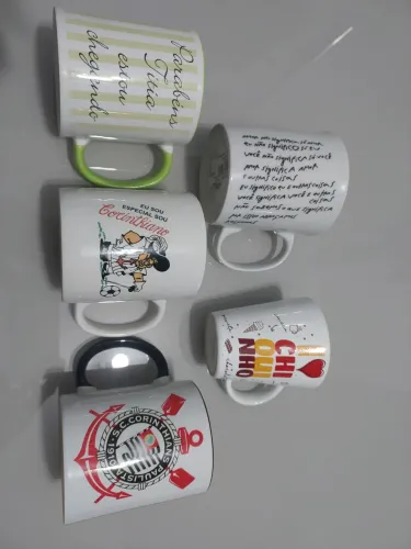 Canecas Decoradas e de shops - Diversos Temas!