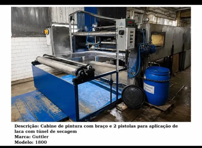 Sistema Automático de Pintura por Pulverização