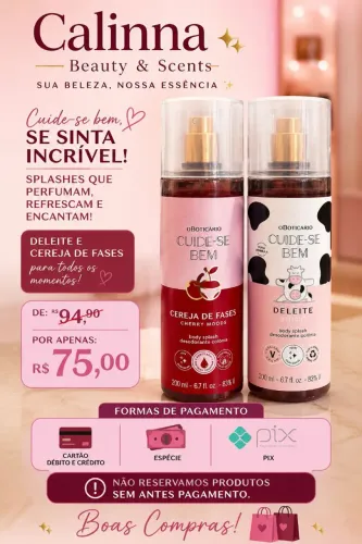 Bory Splash boticário