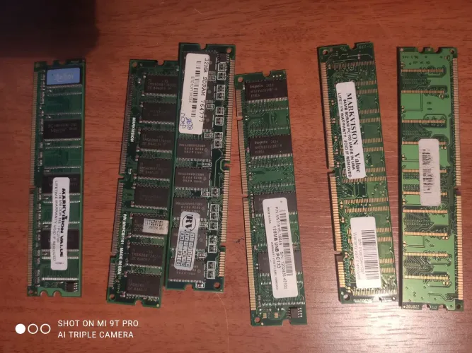 Memória RAM para computador lote com 6 pente 