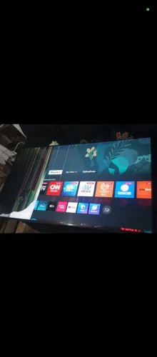 Televisão 75 polegadas com x box tela com defeito 600.00