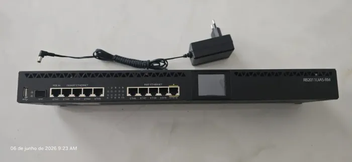 Roteador Mikrotik rb2011uias rm