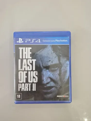 THE LAST OF US PART II mídia física ps4