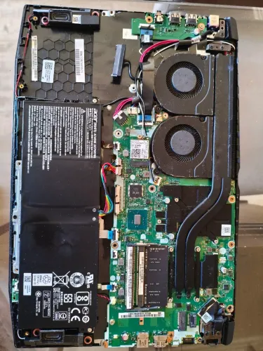 Notebook Acer Nitro 5 para sucata retirada de peças