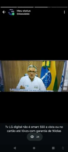 Tvs 32" etc 40" digital não é smart