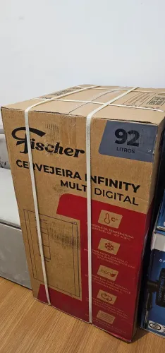 FISCHER CERVEJEIRA 92L PRETO 220V