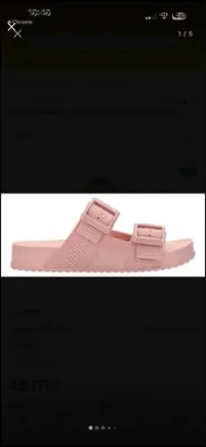 Sandália Melissa Cozy Slide M-lover Feminina Rosa