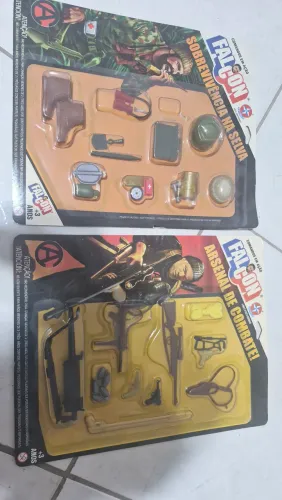 Lote armas Falcon Gi Joe estrela