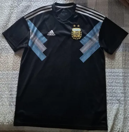 Camisa oficial da Argentina da Copa 2018 do Messi