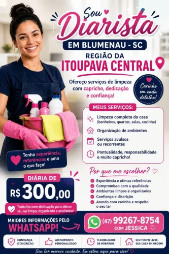 Trabalho como diarista