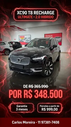 Volvo XC-90 T-8 Ultimate 2.0 AWD (híbrido) 2024