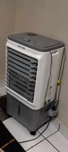 Climatizador ar portátil Ventisol 16L cor cinza