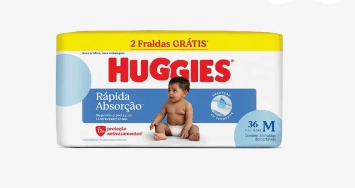 Fralda Uggies - Rápida Absorção