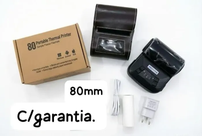 Mini impressora Bluetooth ifood e delivery 80MM