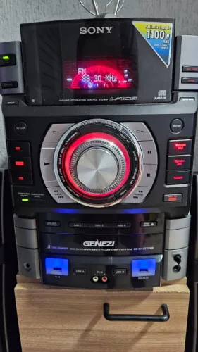 Sony MHC-GTR8 | 6 Caixas | Grave Monstruoso/BIKE  29 Brinde CNF 