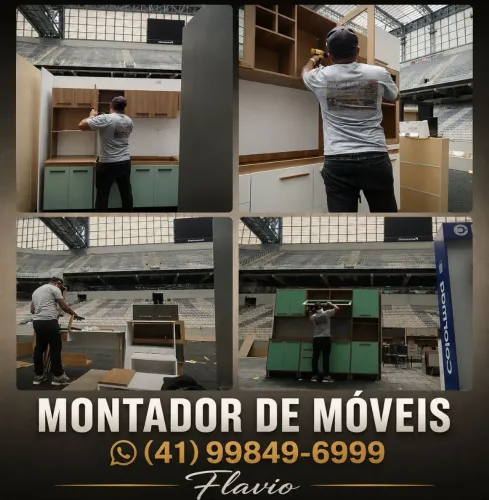 Montador De Móveis - Montador De Móveis Luiz 9849.6999