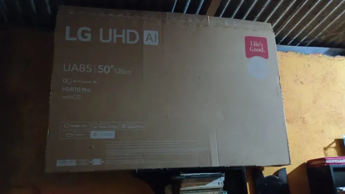 TV LG 50" POLEGADAS UHD ( NA CAIXA )