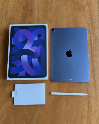 iPad Air 5 M1 64GB + Apple Pencil Original | Impecável