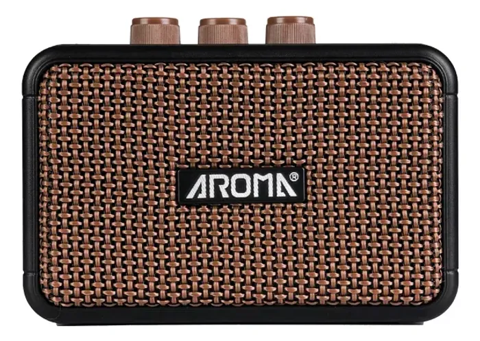 Mini Amplificador para Guitarra Aroma Ag-04 5w Com Alto-falante Dup