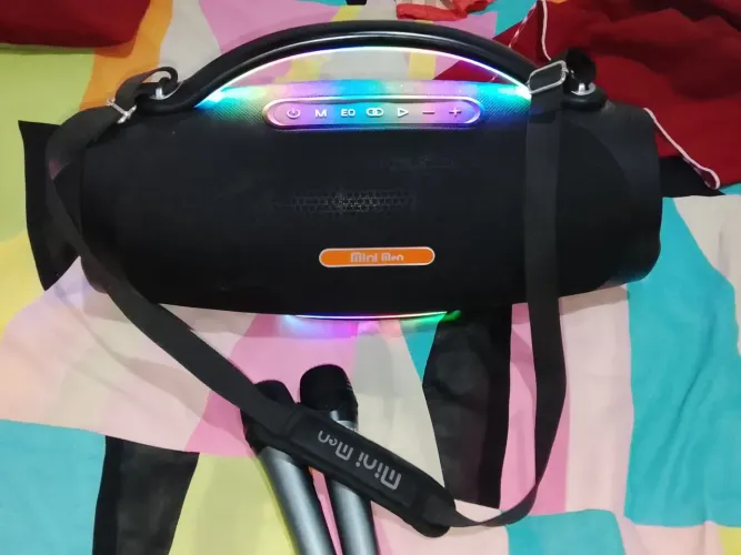 Caixa de Som Mini Man 300W - Super Potente e Completa