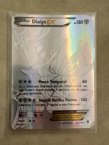 Dialga EX 122/119 Carta Pokémon
