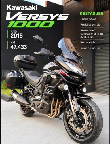 Kawasaki Versys 1000 Grand Tourer 2018