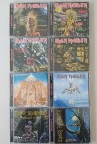Cds Iron Maiden lacrados