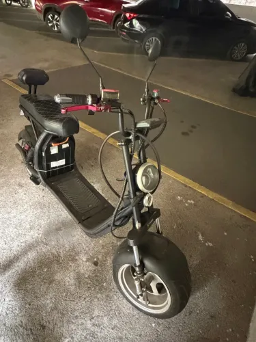 Scooter Elétrica X11 ? Preto Fosco | 2 Baterias | 202