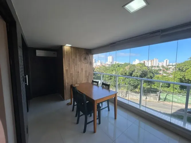 Apartamento Decorado com Varanda Gourmet para Aluguel no Horto Florestal