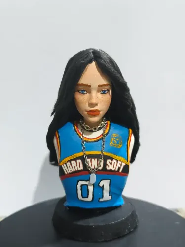 Billie Eilish - Hit Me Hard And Soft | Escultura Artesanal Exclusiva