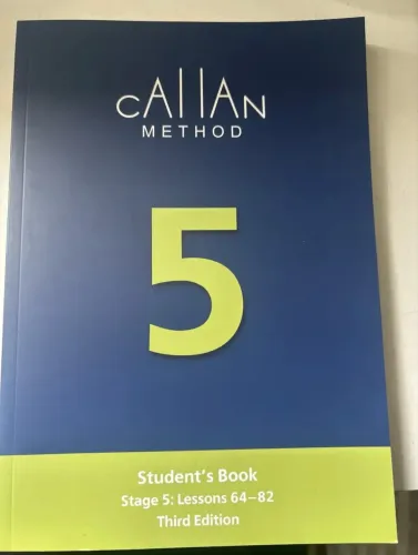 Livro Apostila Method Callan Stage 5 Estágio 5 Lessons: 64-82 Hugle Livro De Inglês