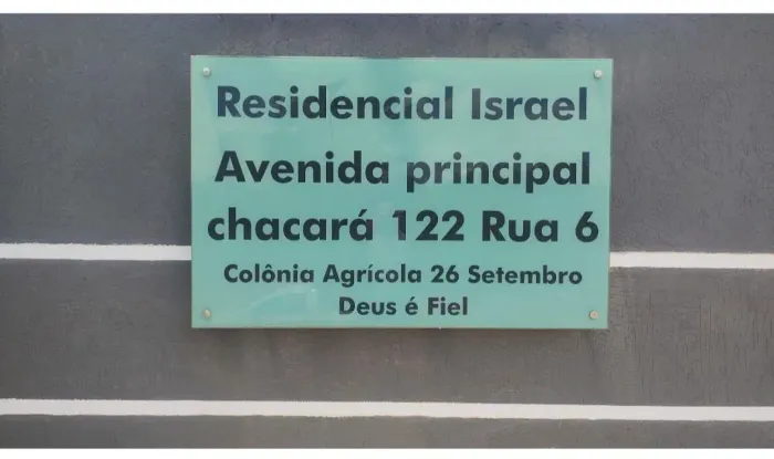 Lote Colônia Agrícola 26 de Setembro rua 06 Avenida Principal.