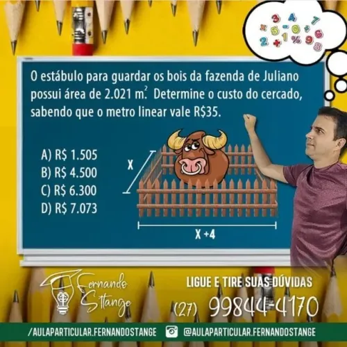Aulas particulares de Matemática, Física e Química / Reforço escolar online