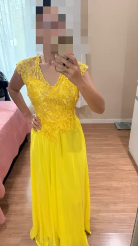 Vestido de festa longo
