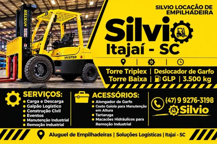 Localização de empilhadeira