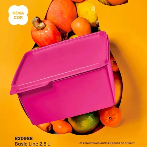 Tupperware Pote Basic Line 2,5l