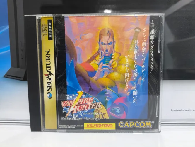 Jogo Vampire Hunter Sega Saturn Original Japones