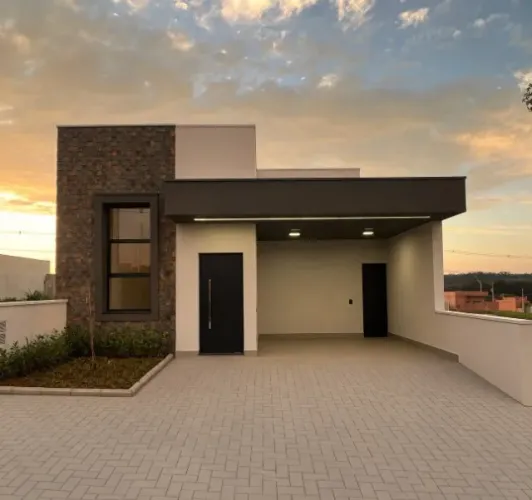 CASA NOVA À VENDA - RESIDENCIAL TIVOLLI - ITAPETININGA/SP