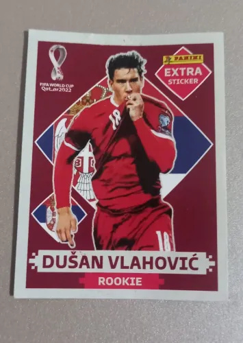 Figurinha copa 22 Dusan Vlahovic