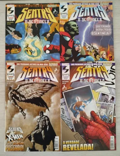 HQ Quadrinhos Sentry - O Sentinela (completo em 4 edições)