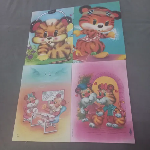 Papéis de carta anos 80